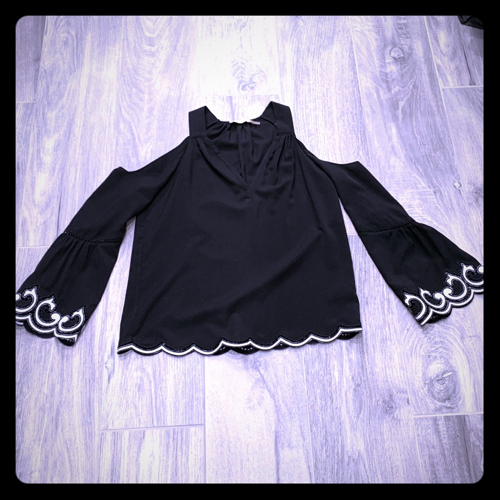 Ramy Brook cold shoulder blouse - XS